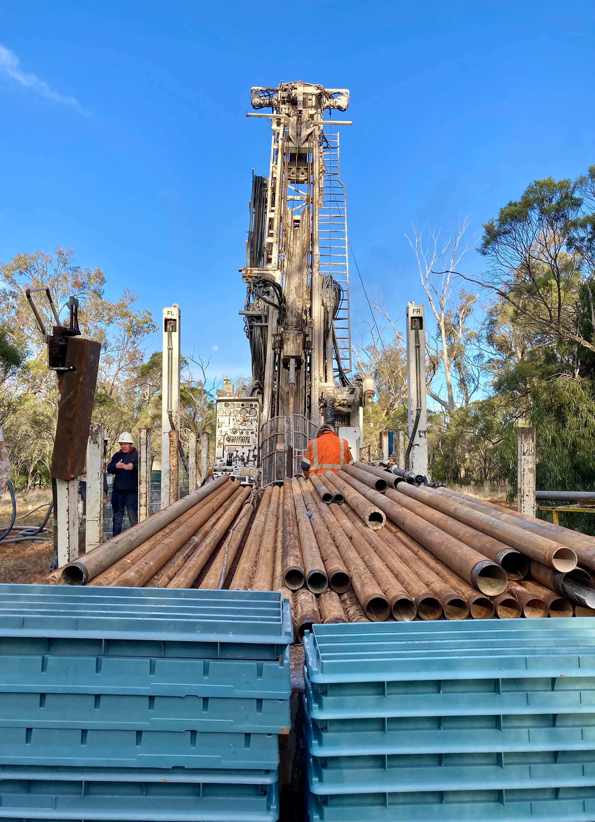Diamond drilling at Jack's Lookout