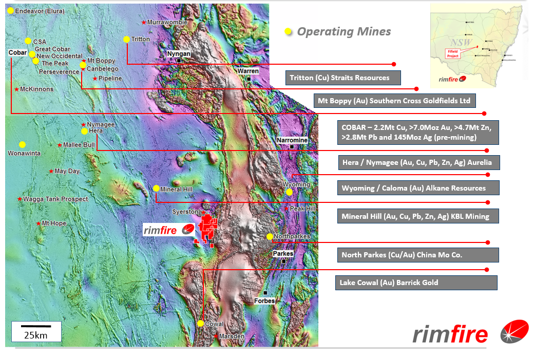 geological evidence for an additional target style at Fifield